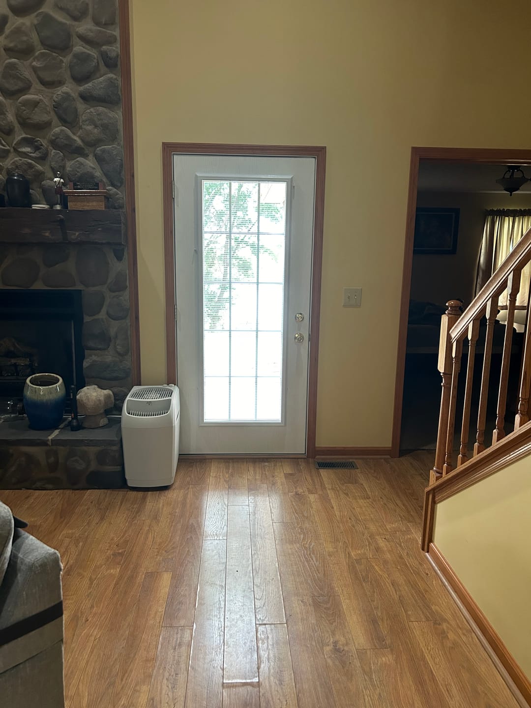 Customer photo review of ODL Add On Blinds for Raised Frame Doors - 24" x 66"