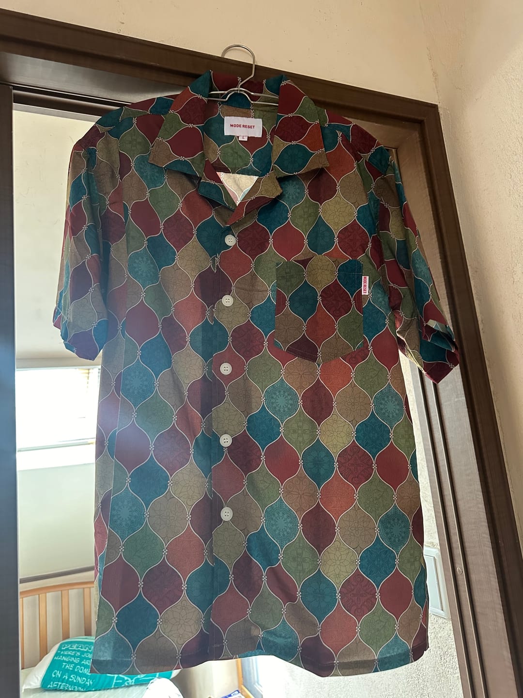 Customer photo review of ボヘミアン民族調総柄アロハシャツ