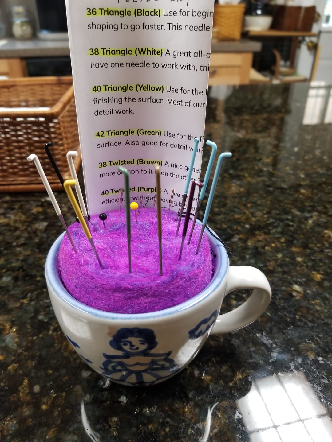 Customer photo review of Felting Needles