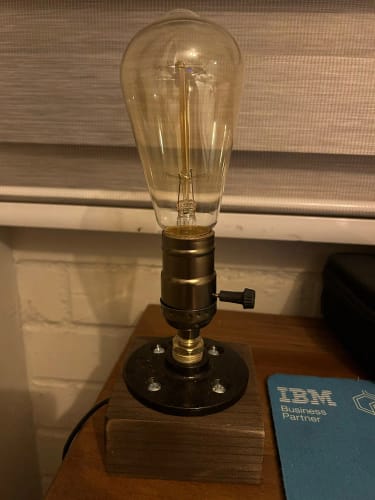 Customer photo review of Lampe Industrielle - ZEPHYR
