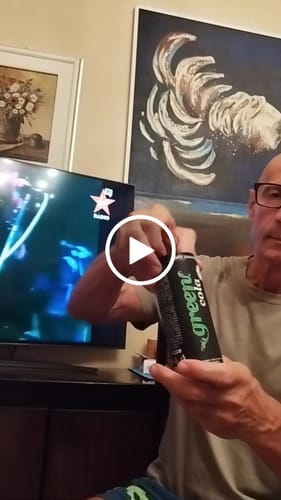 Customer video review of Green Cola with stevia - 6x330ml