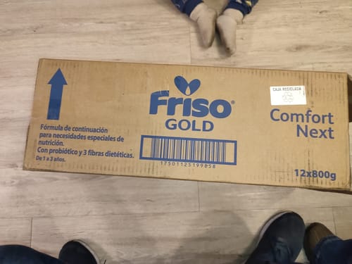 Customer photo review of Friso Gold Comfort Next (1 A 3 Años) Pack C/ 1.2 Kg