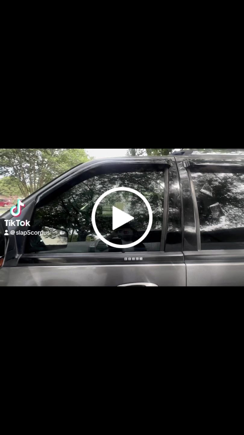 Customer video review of Charcoal 2PLY Nano Ceramic VLT Car Tint - Professional Window Tint Heat, UV 99%, and IRR 85% to 90% Tint for Cars or Building Adhesive Film Easy Shrink, Plotter Friendly