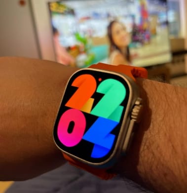 Customer photo review of T800 Ultra Smartwatch