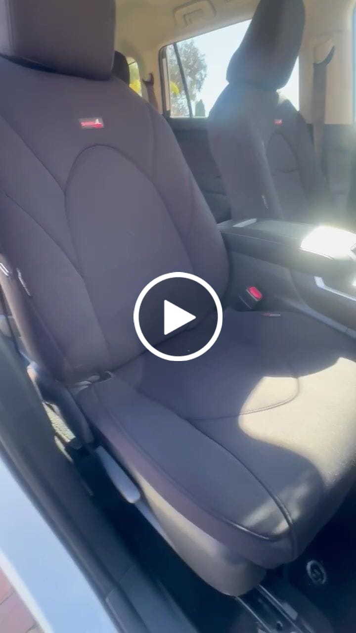 Customer video review of Sharkskin PLUS Seat Covers- Suitable for Toyota Kluger (03/2021-On)