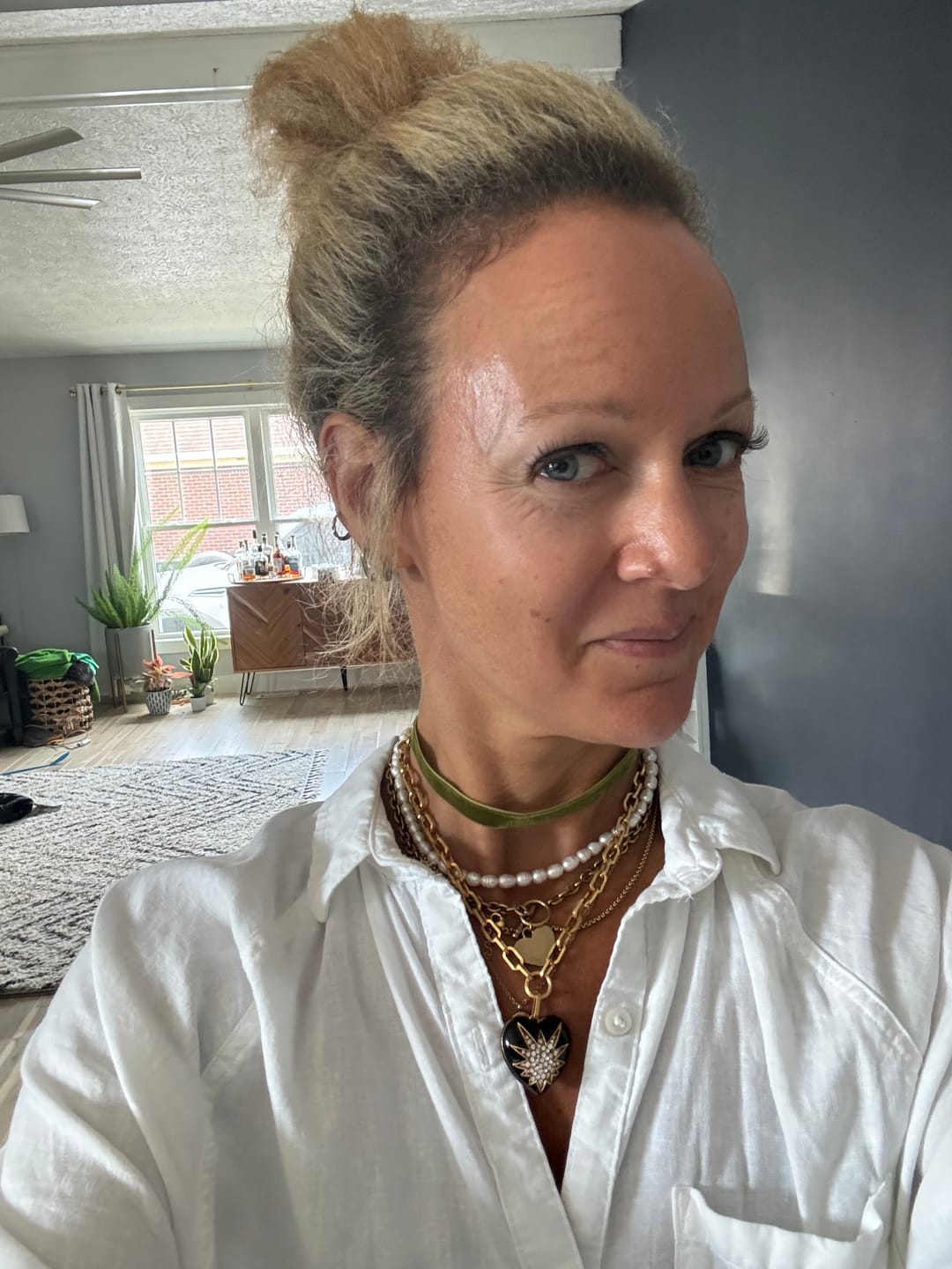 Customer photo review of Heart of Tefiti Necklace