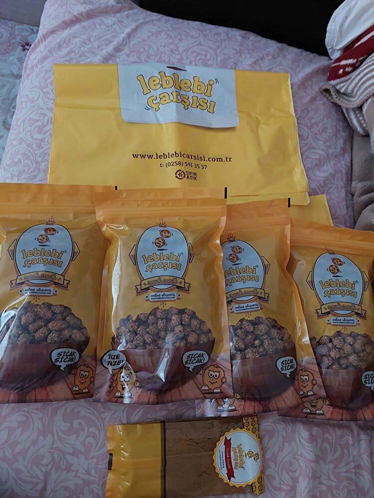 Customer photo review of Ballı Susamlı Leblebi