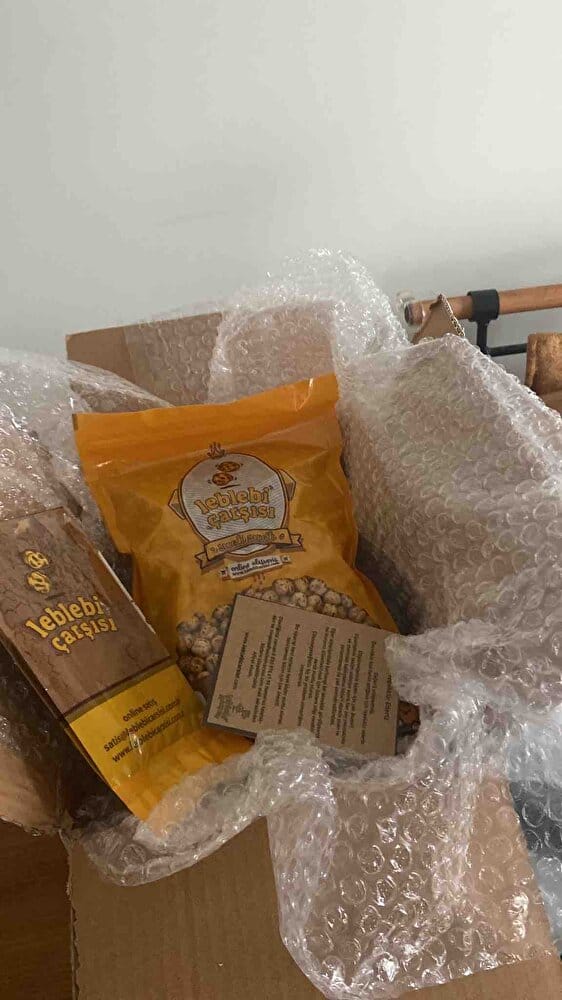 Customer photo review of Kavrulmuş Sarı Leblebi Süper