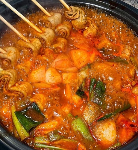Customer photo review of 줄서서먹는 제천 빨간오뎅  K-Spicy Fish Cakes