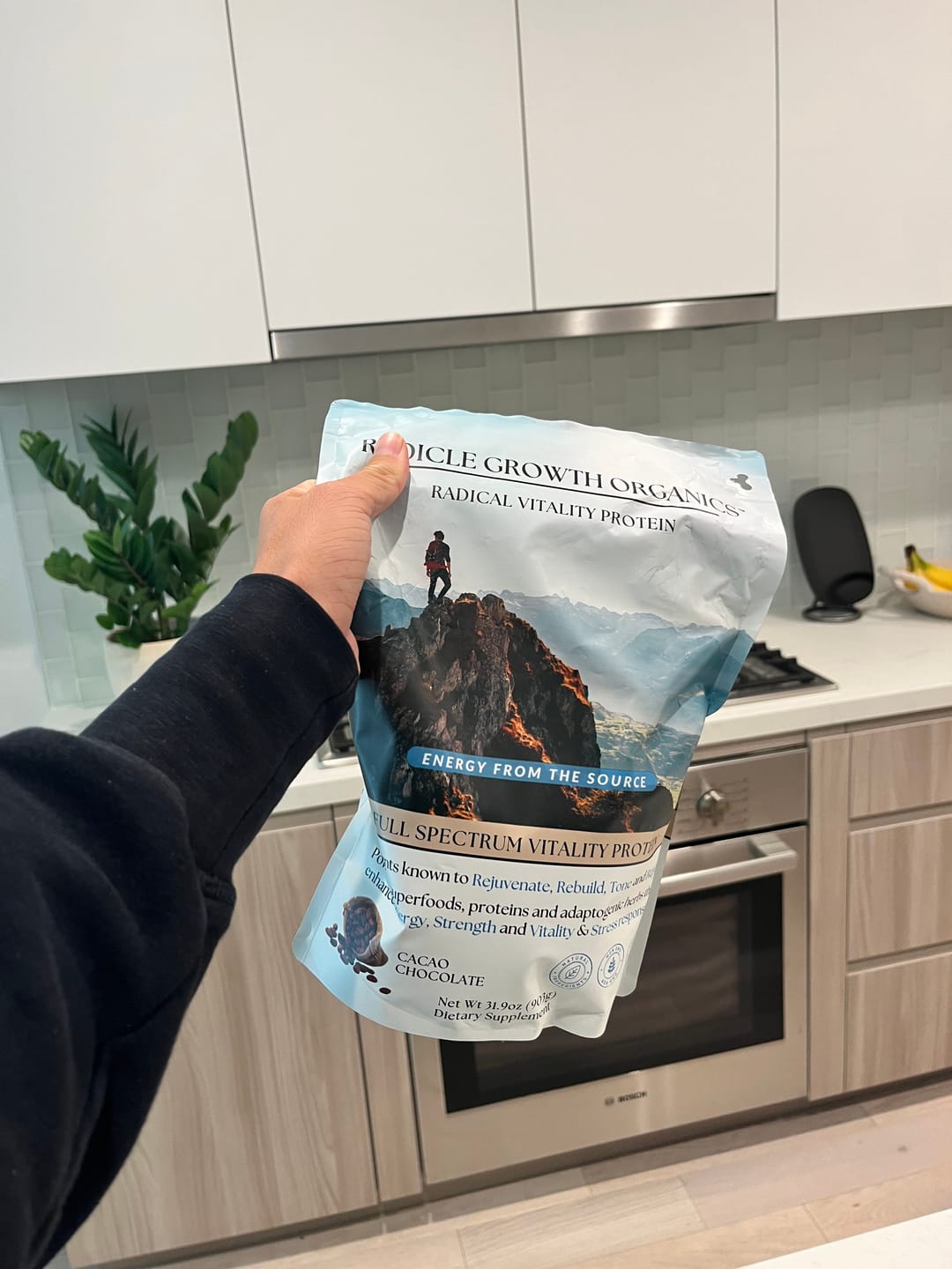 Customer photo review of Full Spectrum Vitality Protein Mix
