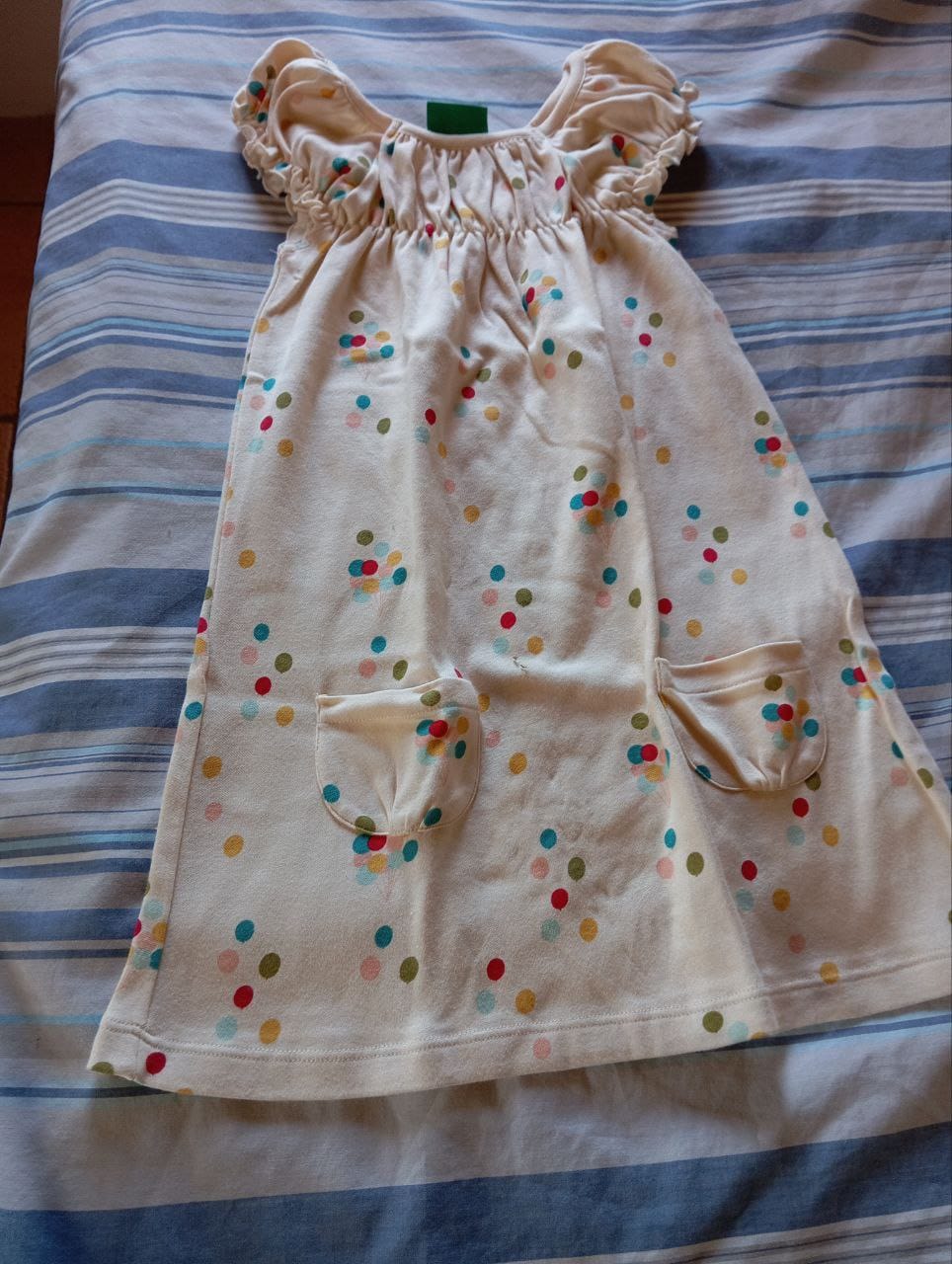 Customer photo review of Rainbow Balloon Frill Dress
