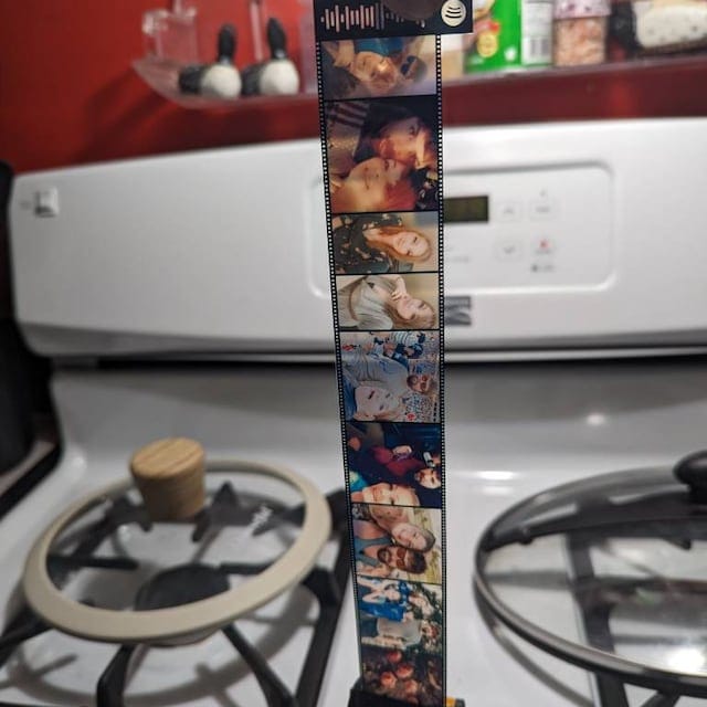 Customer photo review of Custom Drive Safe Film Roll Keychain For Your Love
