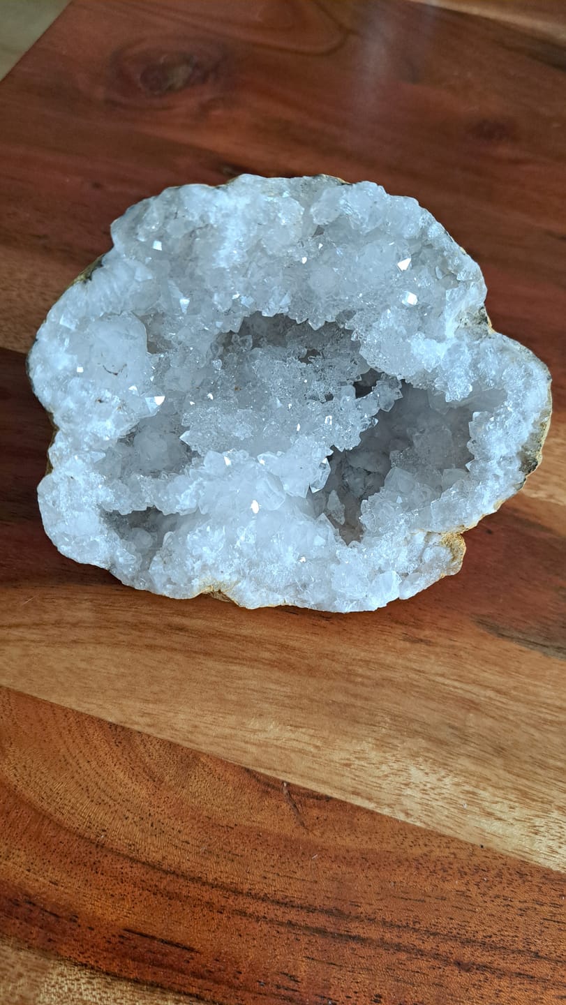 Customer photo review of Géode de quartz
