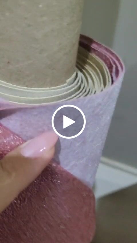 Customer video review of SHINE GLITTER 0,8MM COM FUNDO SPUN COR ROSA NUDE