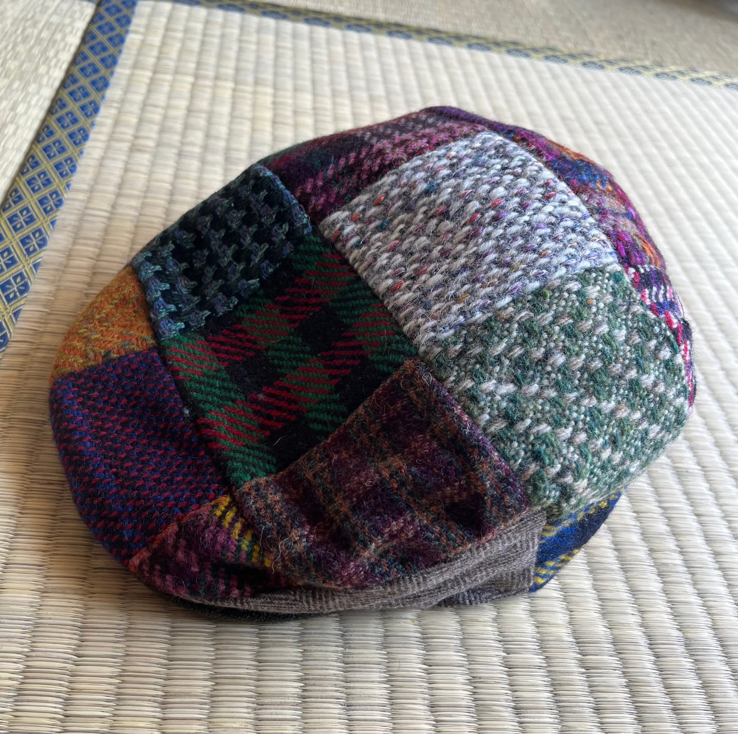 Customer photo review of Vintage Cap Heavy Patchwork Tweed - LIMITED EDITION
