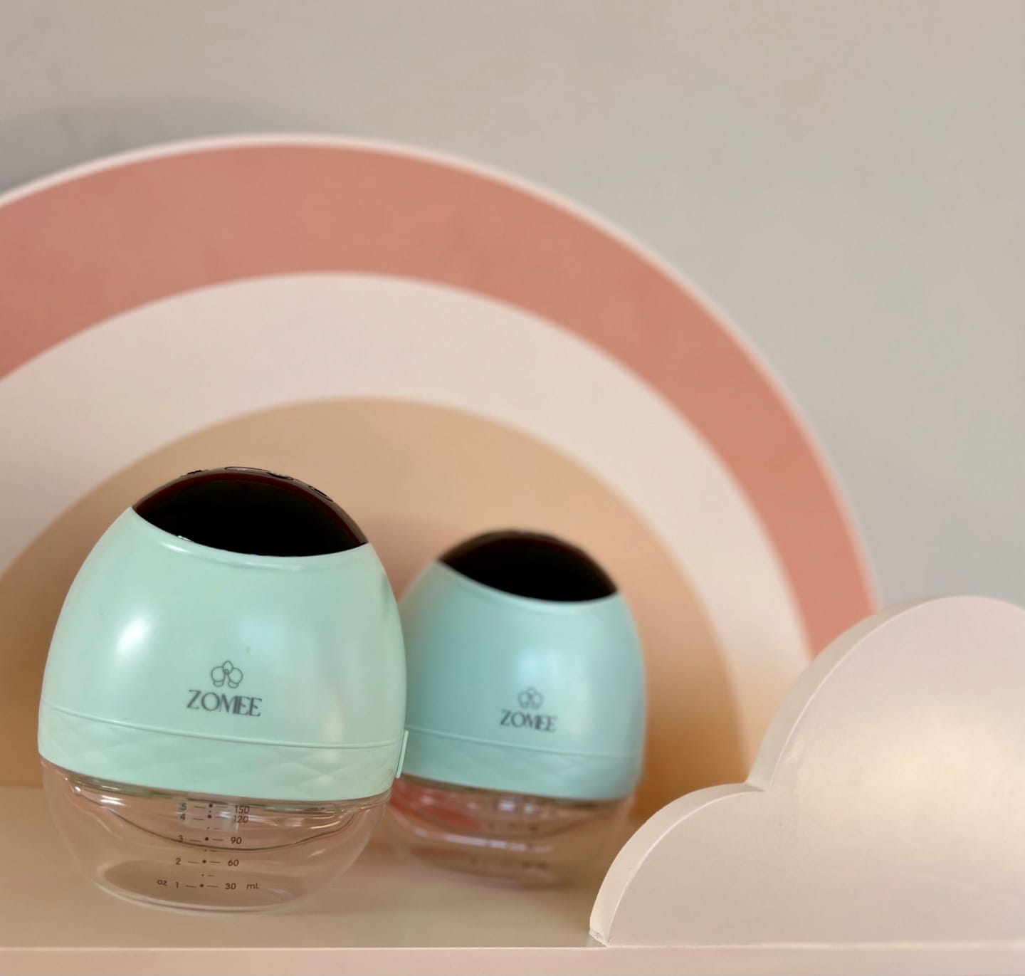 Customer photo review of Zomee Fit Wearable Hands Free Breast Pump