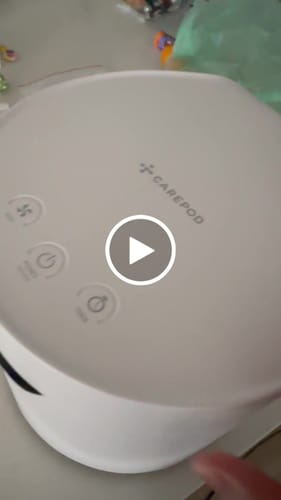 Customer video review of Carepod One - Stainless Steel Humidifier AU