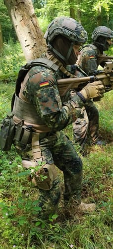 Customer photo review of 1er Kurz- Magazintasche BRAVO in Steingrau-Oliv