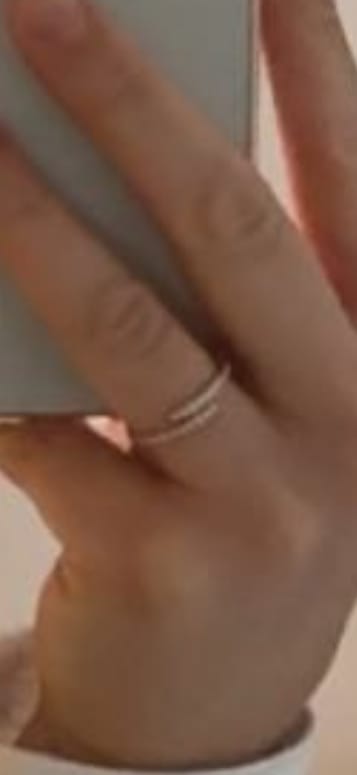 Customer photo review of Mayla Ring | 18K vergoldet