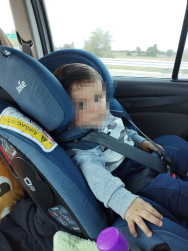 Customer photo review of Autoasiento para bebe Every Stage Fx