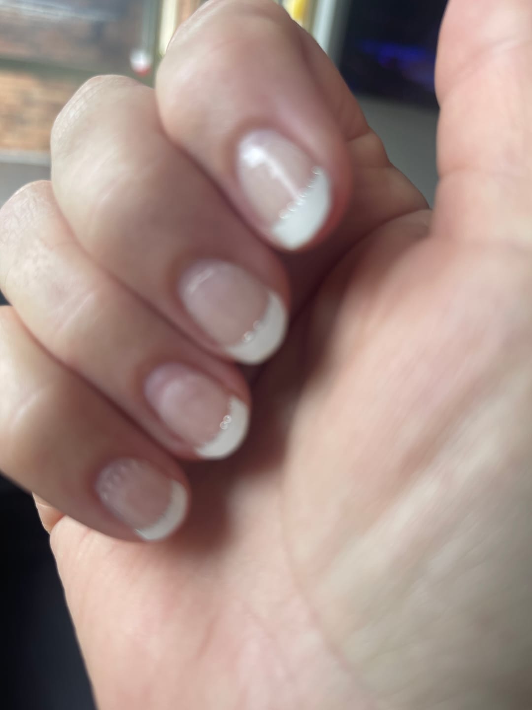 Customer photo review of Gel Nail Sticker Starter Kit (FREE UV Lamp With 2 Or More Gel Nail Stickers)