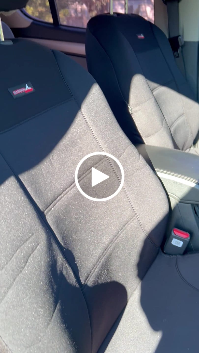 Customer video review of Sharkskin Seat Covers for Holden Colorado RG Dual Cab (06/2012-On)