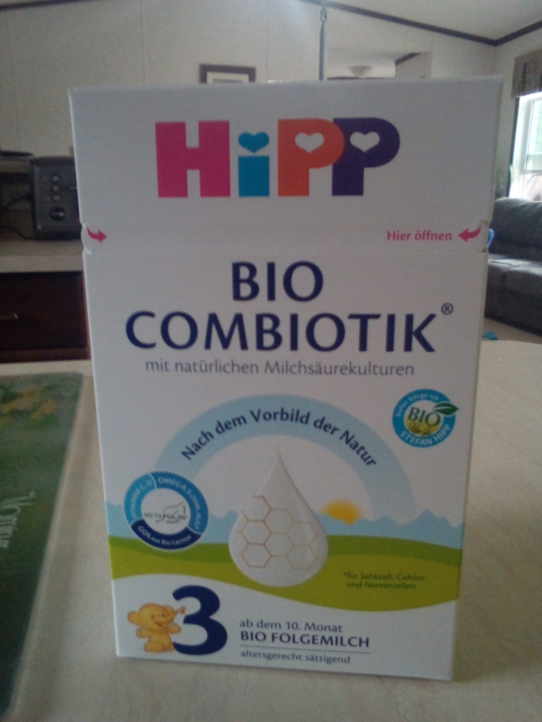 Customer photo review of Hipp German stage 3 Combiotic