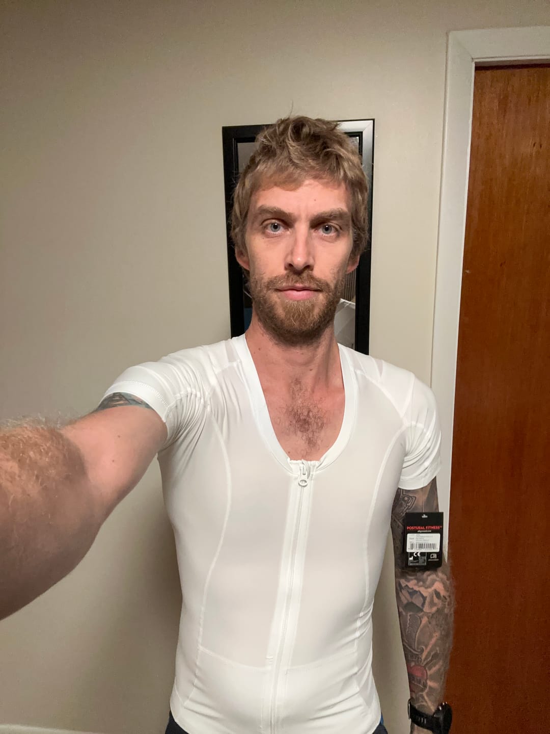 Customer photo review of Posture Shirt For Women - Zipper
