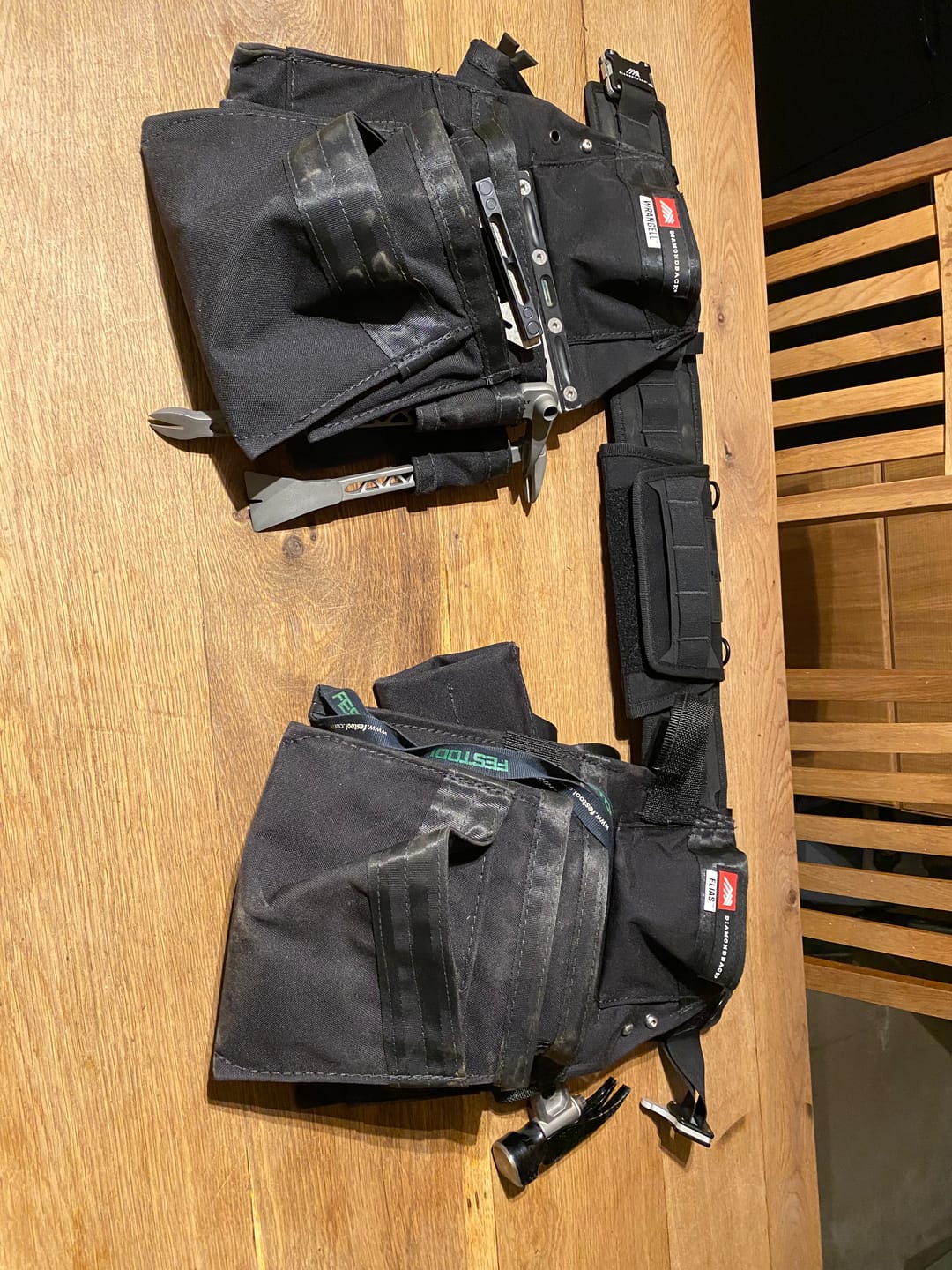Customer photo review of DiamondBack Toolbelts |  Tempo Belt