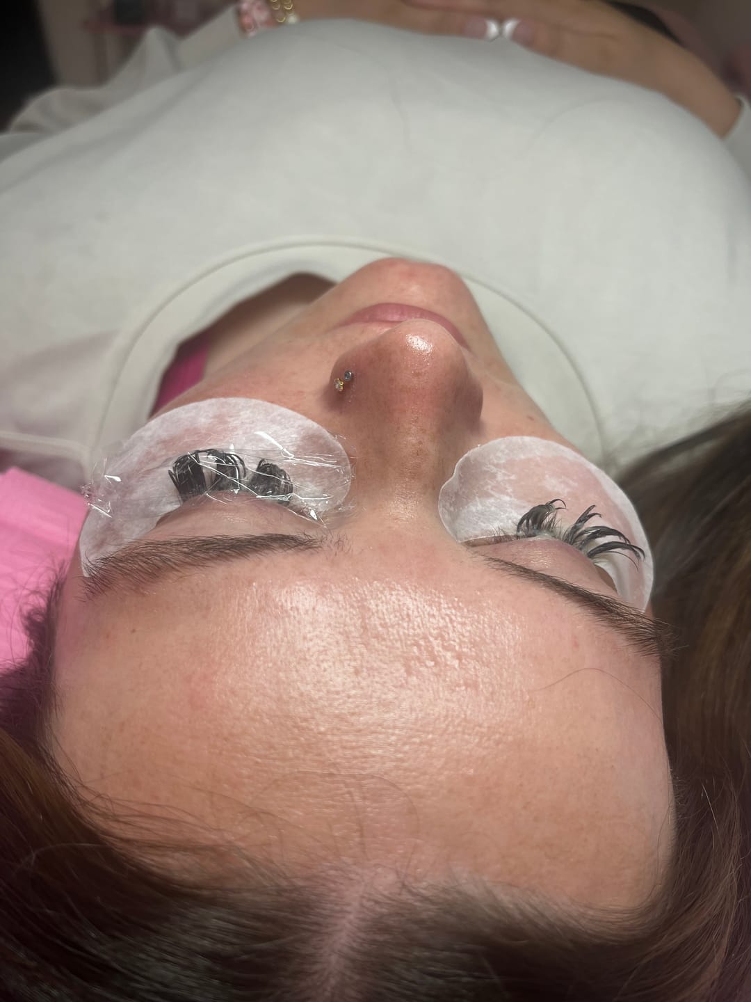 Customer photo review of Eyelash Cream Remover