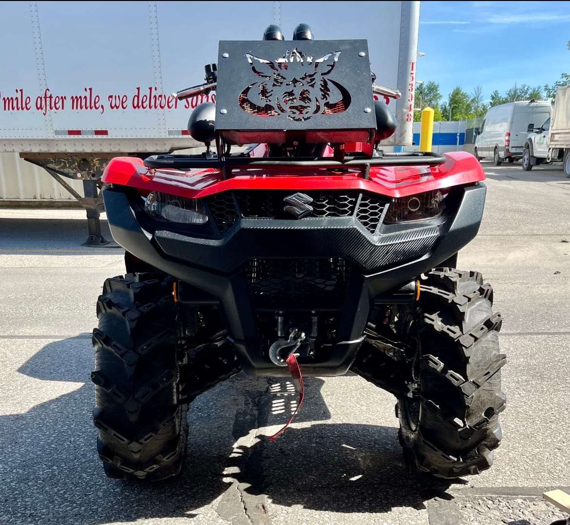 Customer photo review of 2 Inch | Suzuki King Quad 500/750 Lift Kit (2010+)