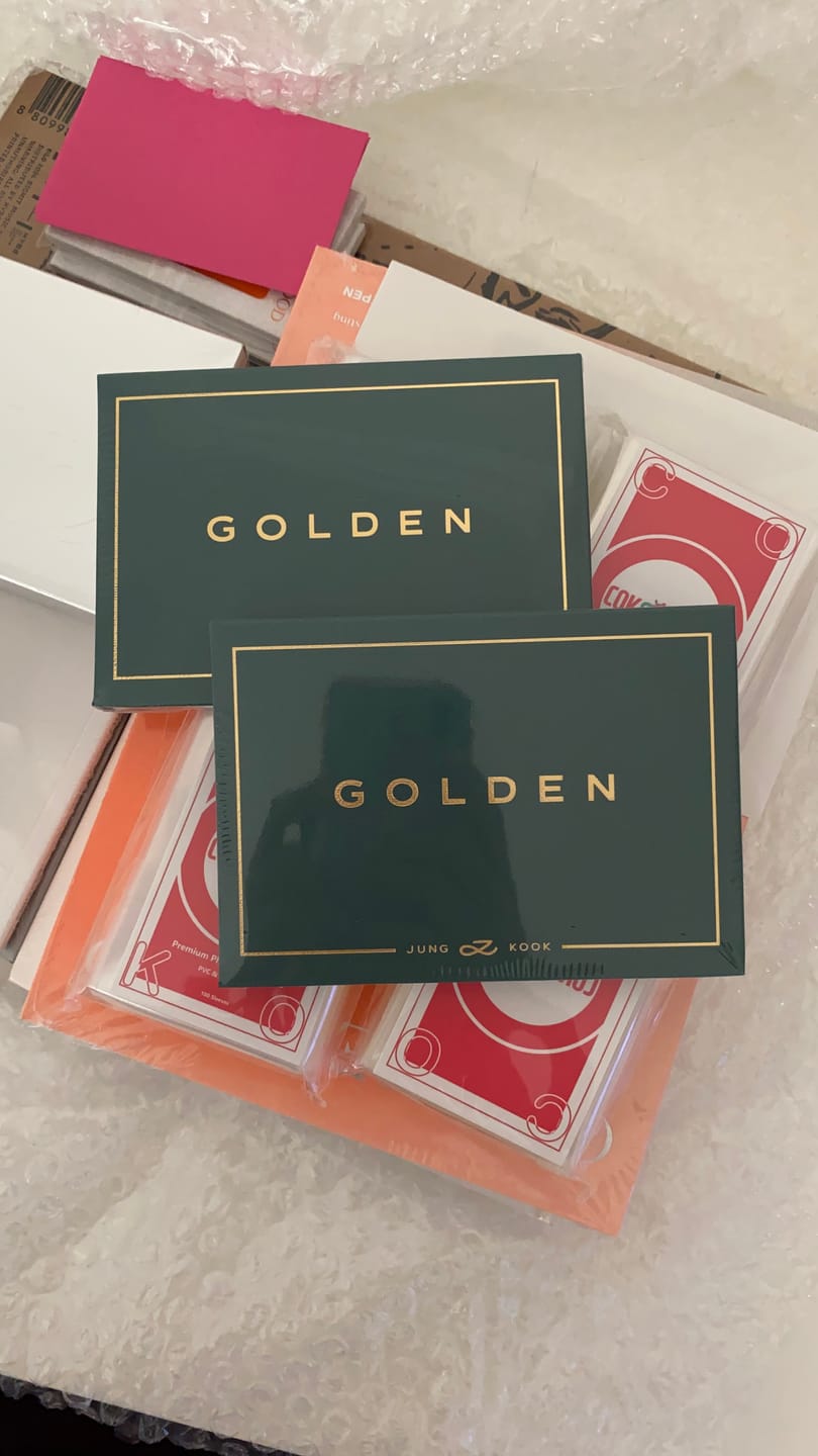 Customer photo review of BTS JUNGKOOK - GOLDEN 1ST SOLO ALBUM WEVERSE ALBUMS VER.