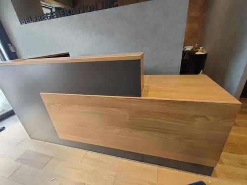 Customer photo review of Board Company Reception Front Desk(West Coast)