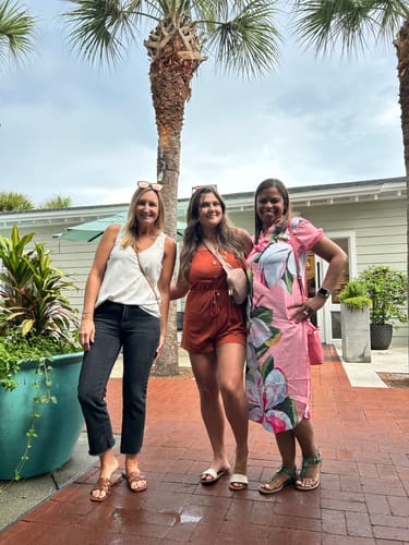 Customer photo review of Floral print loose casual dress