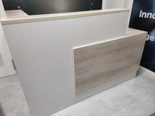 Customer photo review of Board Company Reception Front Desk(West Coast)