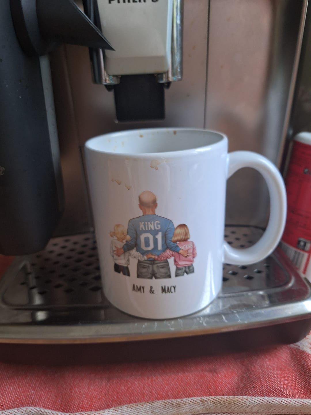 Customer photo review of Alleen voor papa - Gepersonaliseerde mok voor Vaderdag