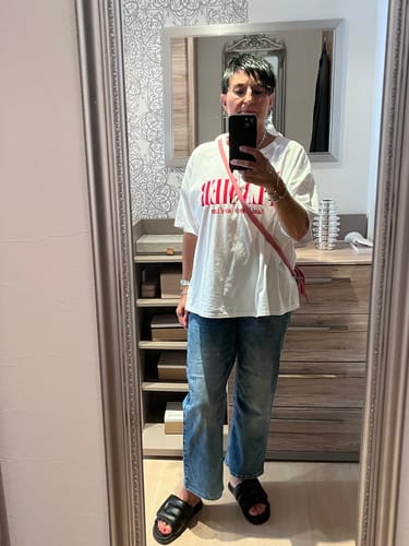 Customer photo review of Oversized T-Shirt "Azurla"