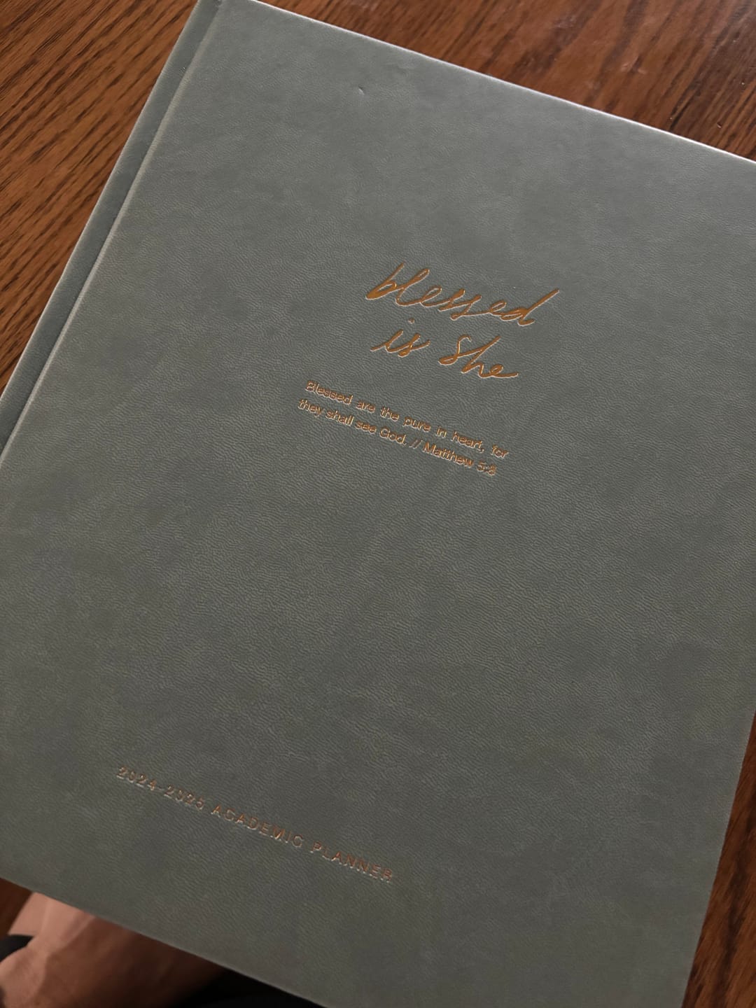 Customer photo review of Catholic Academic Liturgical Planner // Big Layout **PRE-ORDER**