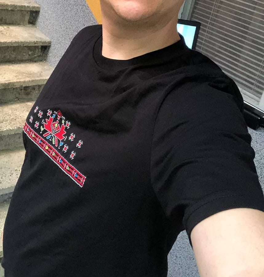 Customer photo review of Тениска "Аз съм"