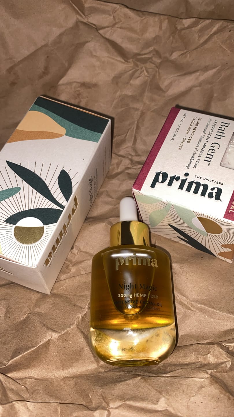 Customer photo review of Night Magic | Clinically Proven Facial Oil for Firmer, Glowing Skin