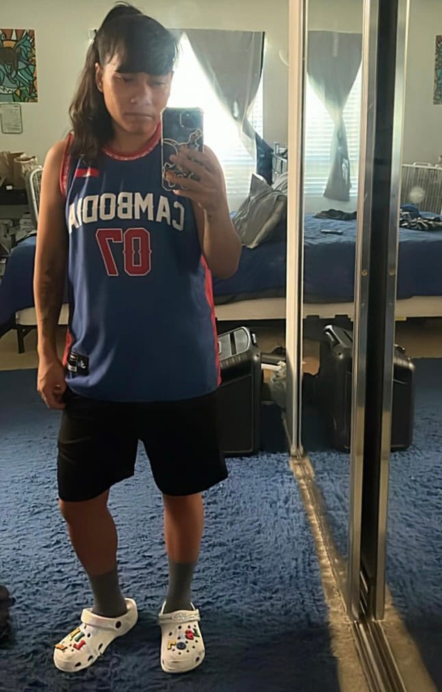 Customer photo review of Cambodia Custom Basketball Jersey