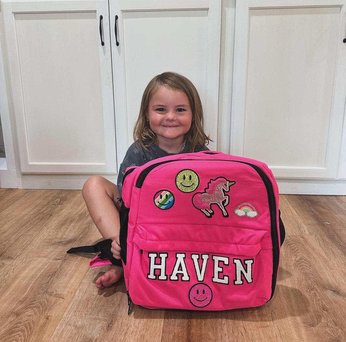 Customer photo review of Recycled Backpack