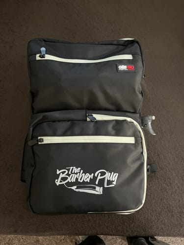 Customer photo review of The Barber Plug x G&BPRO Full Size Backpack