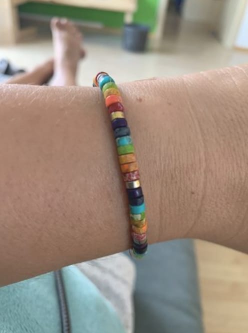 Customer photo review of 7 Chakras Energética | Pulsera | Equannt
