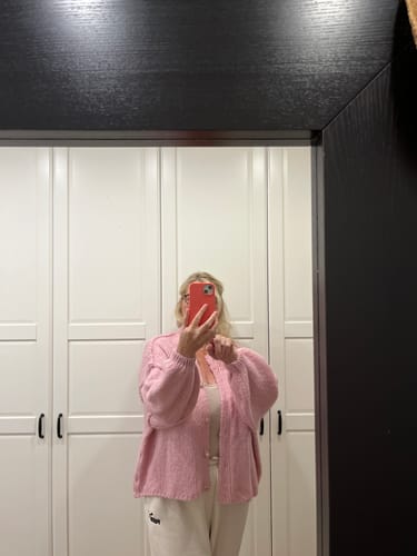 Customer photo review of 3er Pack Oversized Cardigan Short "CozyGlam"