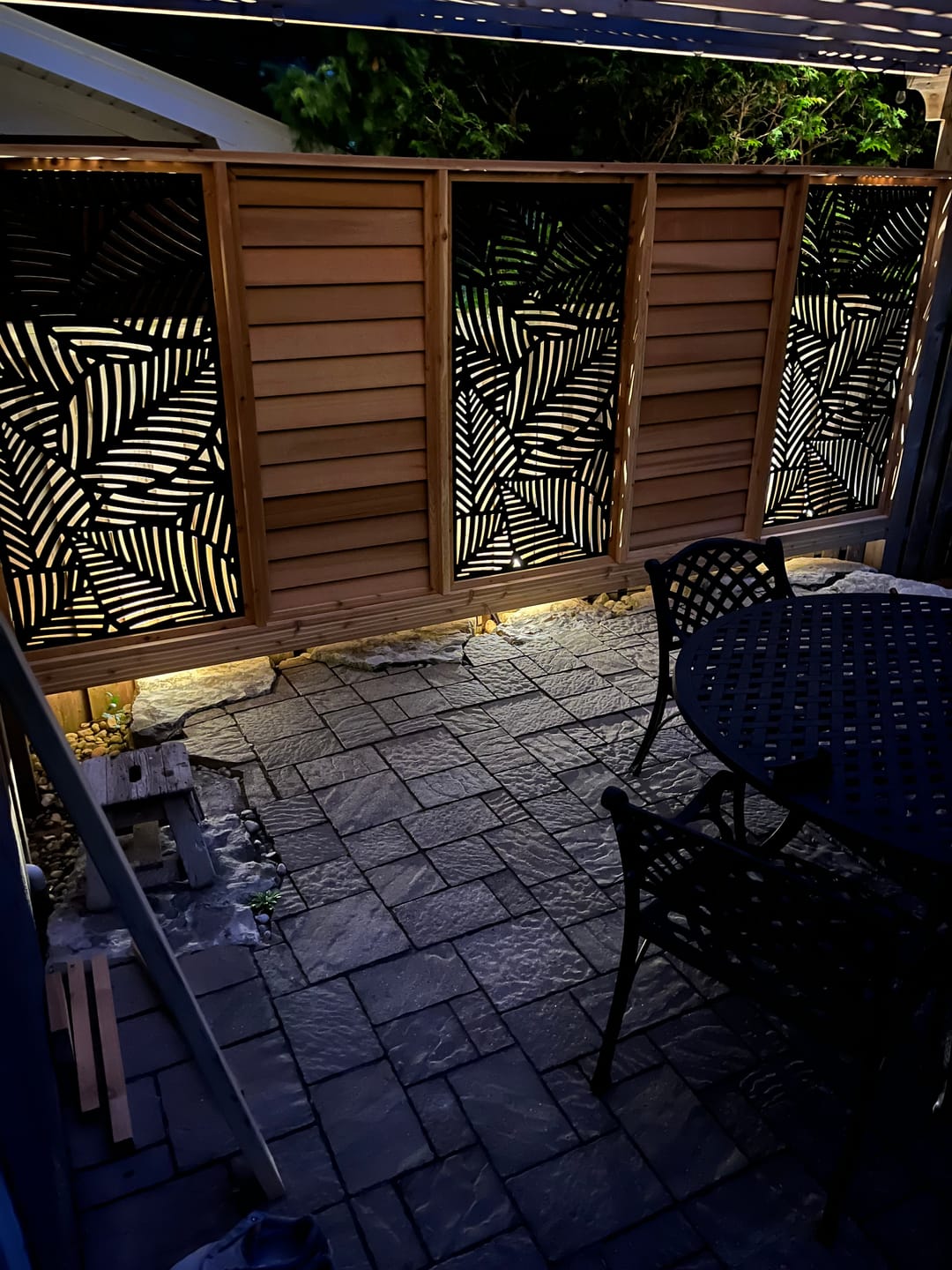Customer photo review of Privacy Screen (Maui)