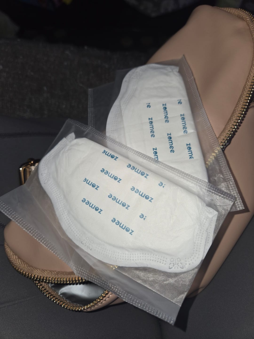 Customer photo review of Nursing Pads