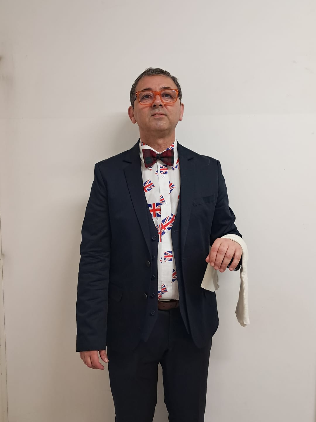 Customer photo review of Union Jack all over print shirt - Short sleeve