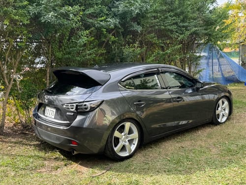 Customer photo review of MPS Style Rear Spoiler for 13-18 Mazda 3 BN/BM (Hatch)