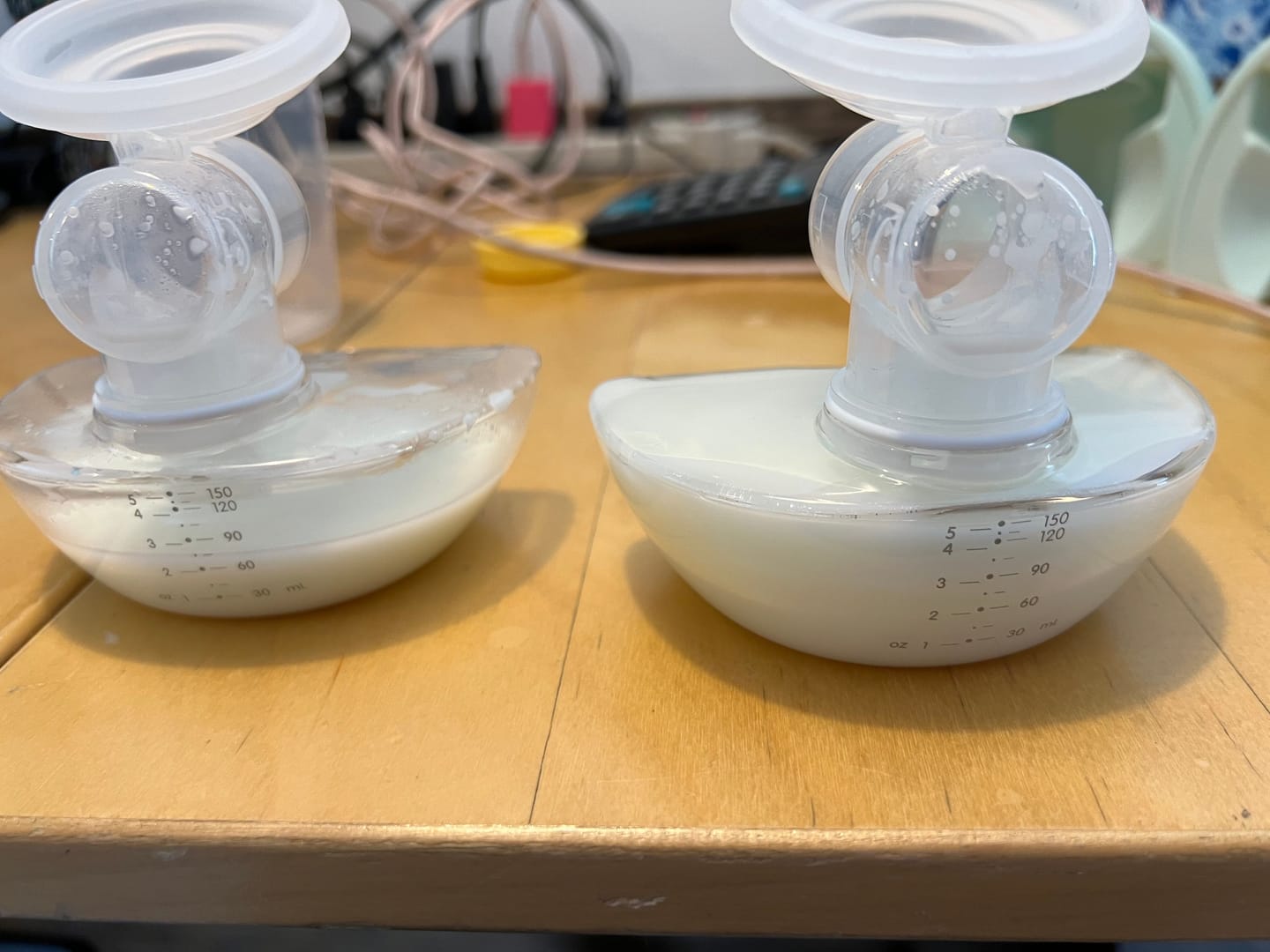 Customer photo review of Zomee Fit Wearable Hands Free Breast Pump